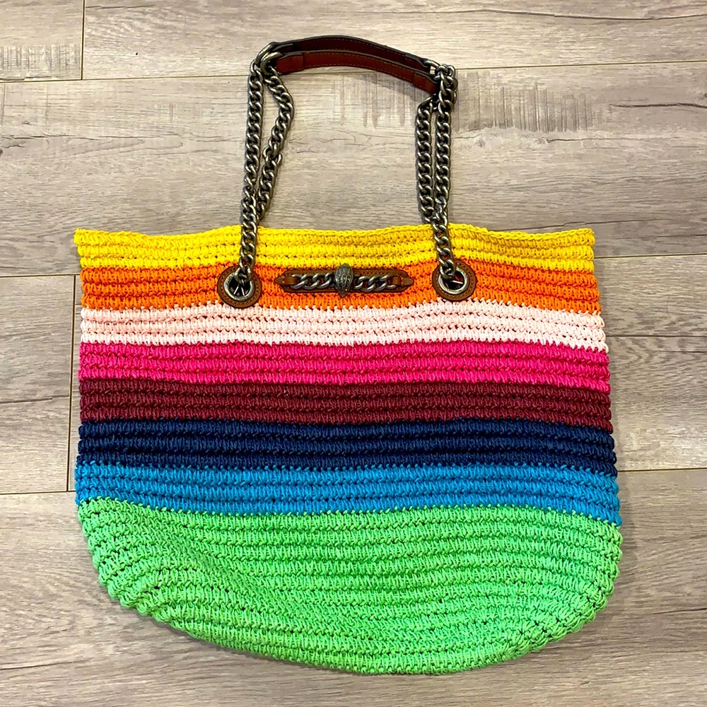 Kurt Geiger Rainbow Beach Bag